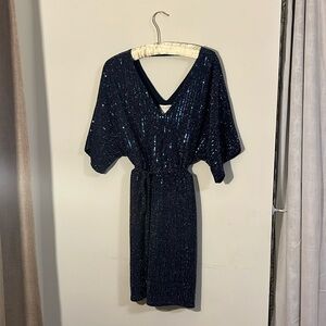 NWT Apricot Nave Blue Sparkly Dress